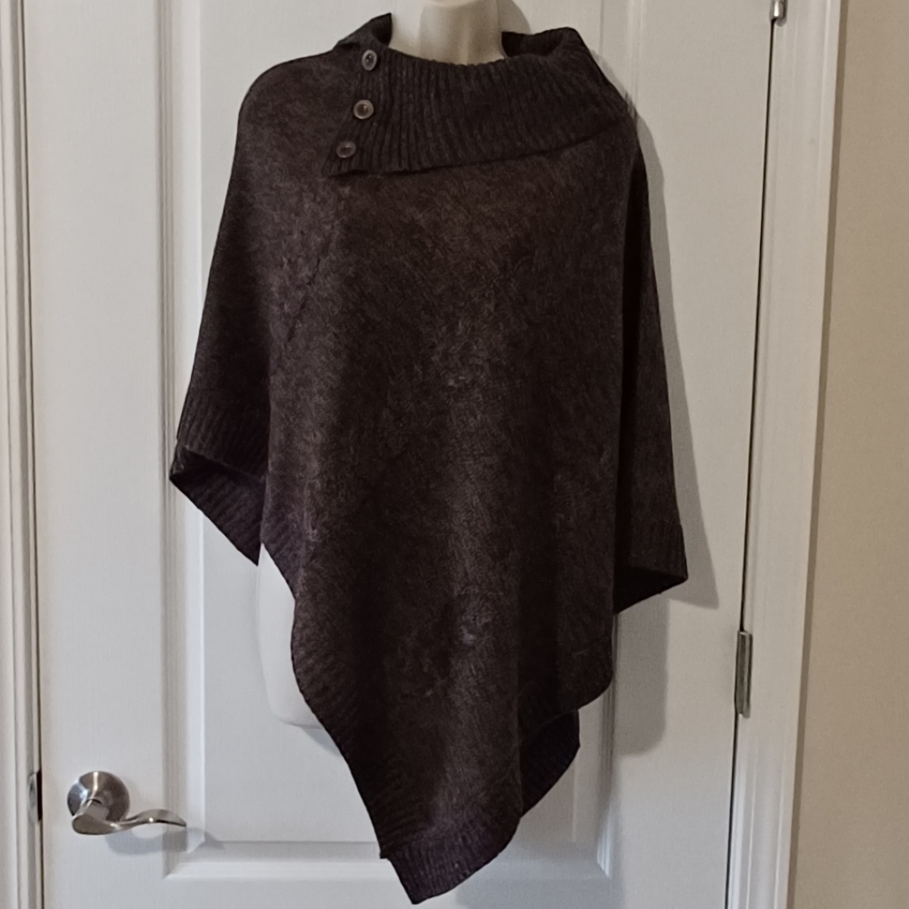 Karen Scott Women's Envelope Sweater Made for Macy's Brown Size L/XL
